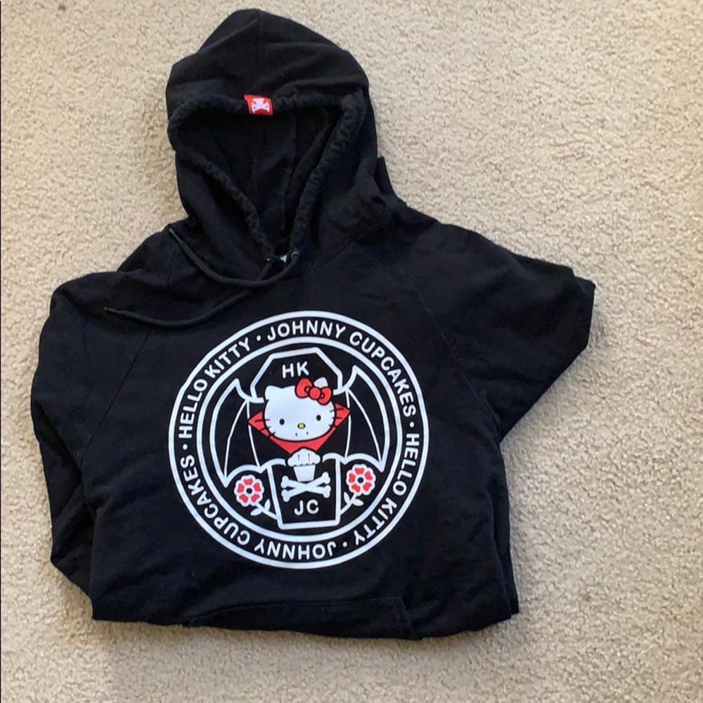 Johnny cupcakes hello kitty hoodie